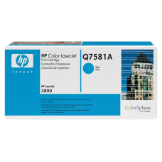 Original Genuine HP 503A Cyan (Q7581A) Printer Toner for HP CLJ 3800, 3800dn, 3800dtn, 3800n, CP3505, CP3505dn, CP3505N Printer