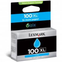 Original Genuine Lexmark 100XL Cyan (14N1069A) Ink