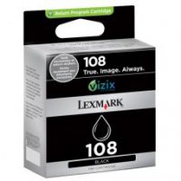 Original Genuine Lexmark 108 Black (14N0332A) Ink