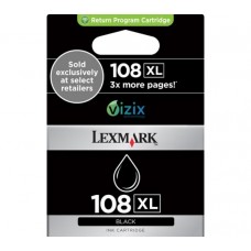 Original Genuine Lexmark 108XL Black (14N0476A) Ink