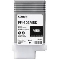 Original Canon PFI102MBK Matte Black Ink