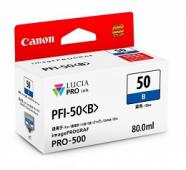 Original Canon Ink Cartridge PFI50 B Blue Ink for Pro500