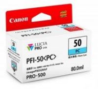 Original Canon Ink Cartridge PFI50 PC Photo Cyan Ink for Pro500