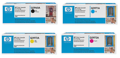 HP Q3960A, Q3971A, Q3972A, Q3973A