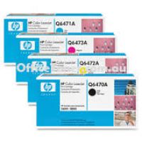 Genuine Original HP 501A Q6470A, Q6471A, Q6472A, Q6473A Toner