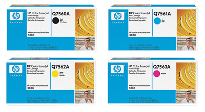 HP Q7560A, Q7561A, Q7562A, Q7563A