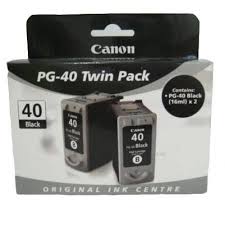 Genuine Original Canon PG 40 Twin Pack