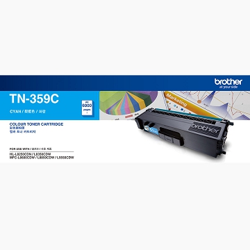 Genuine Original Brother TN359C Cyan Toner